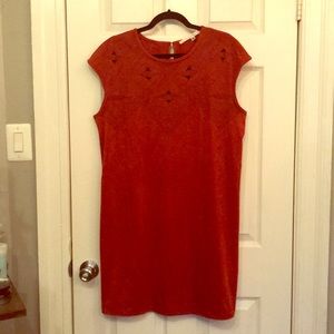 Rust Suade dress